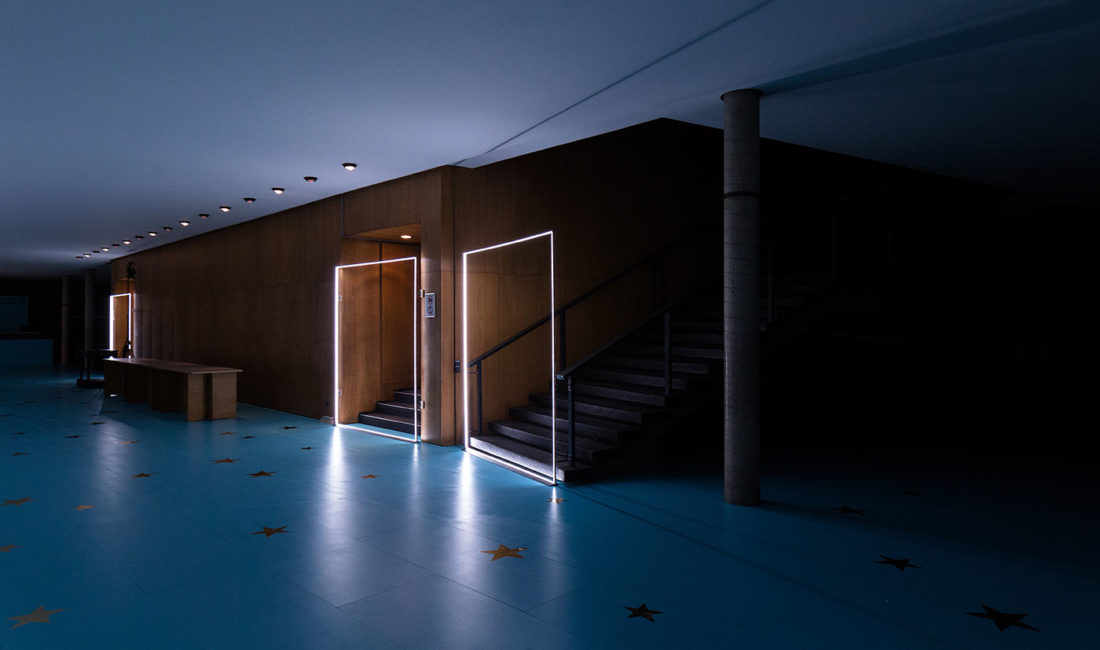 Installation view, foyer, Berliner Festspielhaus, 2018