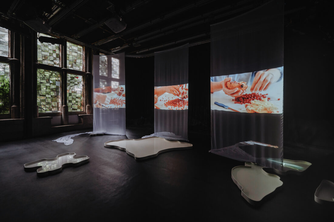Installation Scattered Sea by Lia Sáile