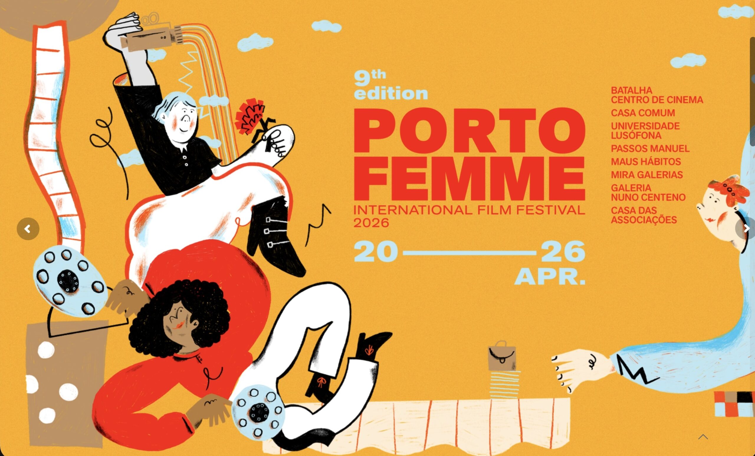 Porto Femme Film Festival Portugal, with Scattered Sea